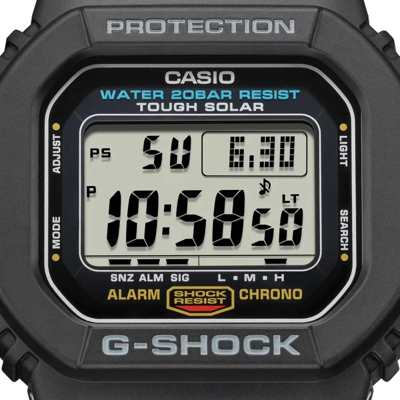 [Casio] G-SHOCK Origin 5600 Serie Weltzeit Solar Herrenuhr G-5600UE-1DR [Parallelimport]