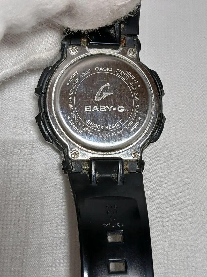CASIO Quartz BABY-G Strandreise-Smartphone. Serie BGA-250-1AJF