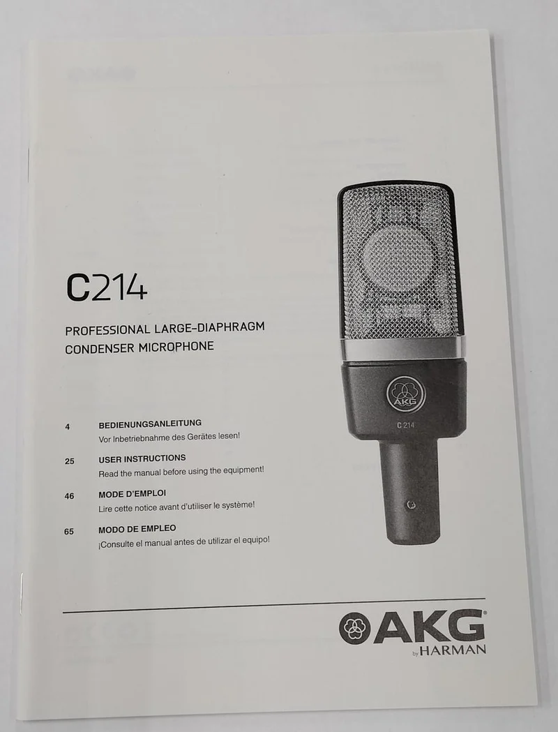 AKG Kondensatormikrofon C214