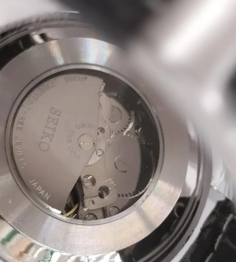 SEIKO Automatik-Armbanduhr 4R35B