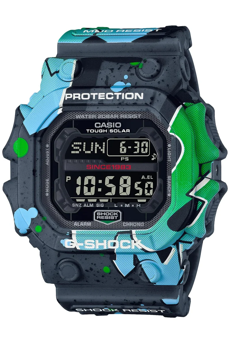 G-SHOCK [Casio] G-Shock Uhr [Originalprodukt aus dem Inland] Solar Street Spirit Serie GX-56SS-1JR Herrenuhr, mehrfarbig