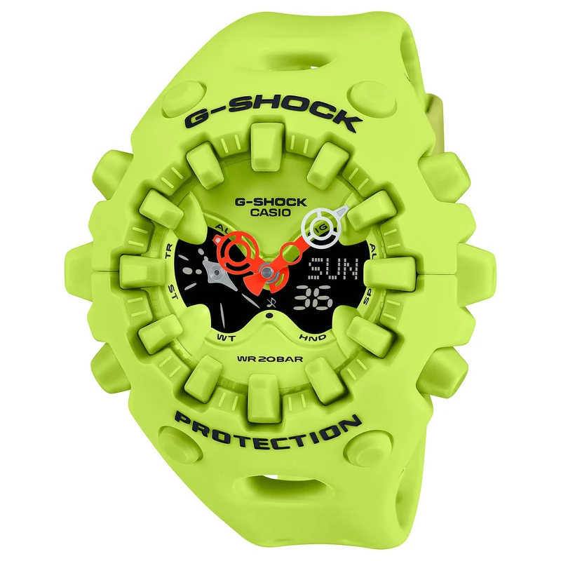 G-SHOCK Casio GA-V01-9A Analog-Digital-Uhr für Herren (Auslandsmodell) [Parallelimport]
