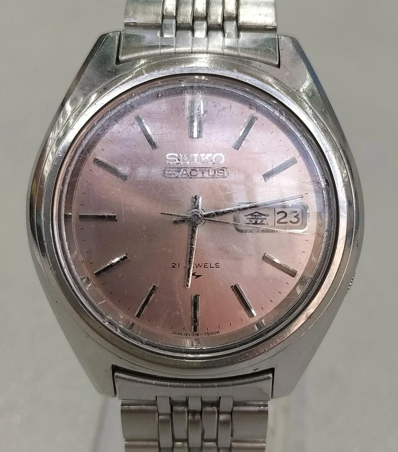 SEIKO Automatik-Armbanduhr 7019-7060