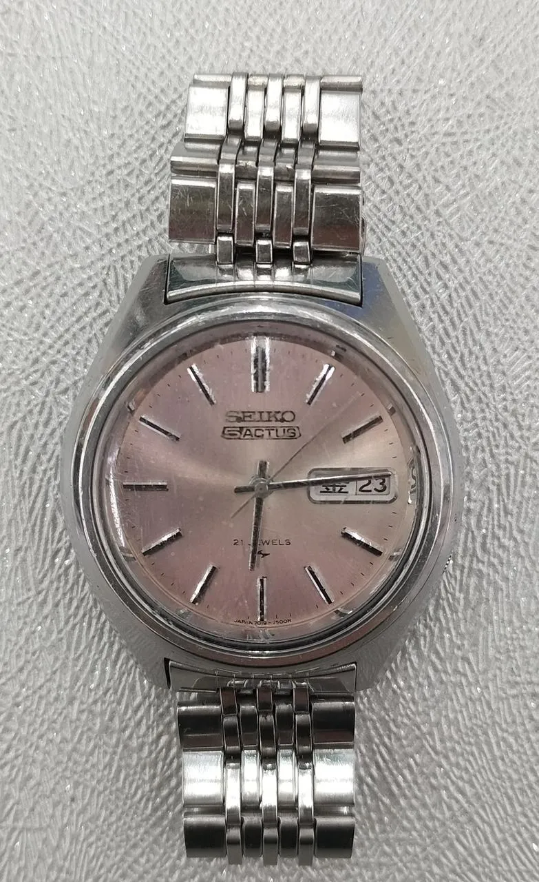 SEIKO Automatik-Armbanduhr 7019-7060