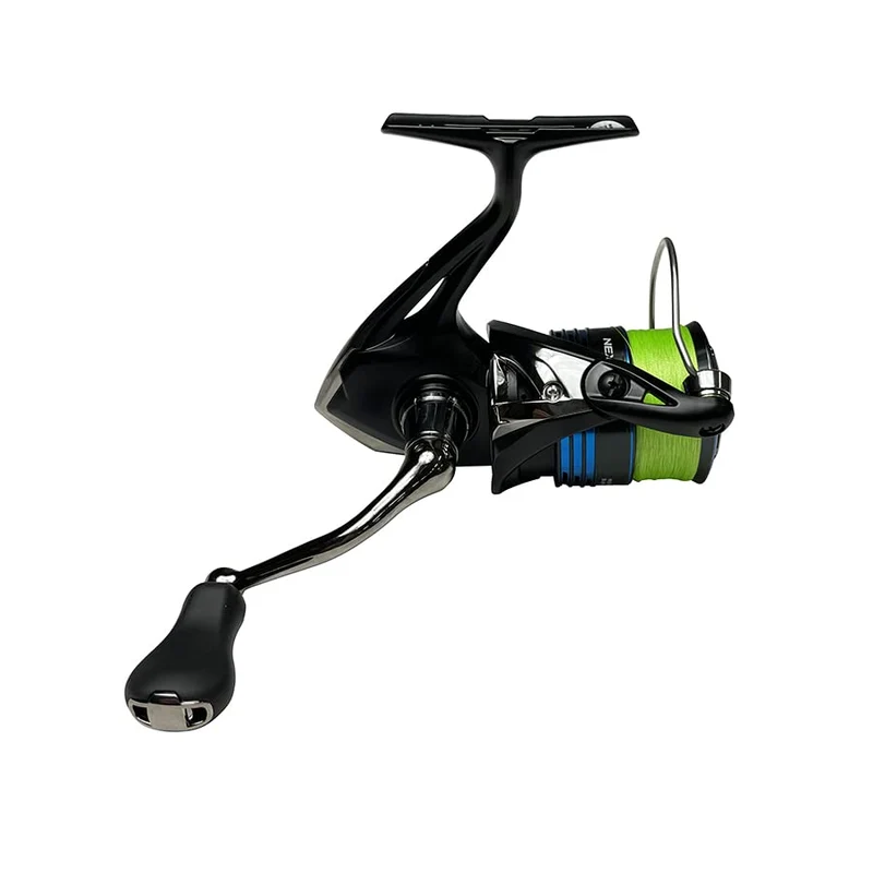 Tsulino Spinnrolle 21 Nexave 2500S mit PE-Schnur (0.8 g, 150 m) 829950 Schwarz x Blau