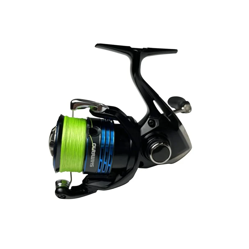 Tsulino Spinnrolle 21 Nexave 2500S mit PE-Schnur (0.8 g, 150 m) 829950 Schwarz x Blau
