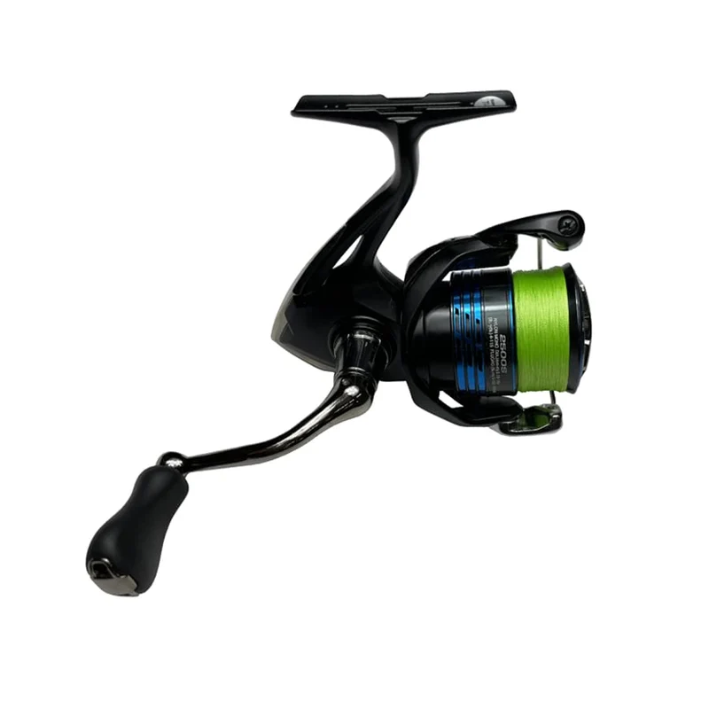 Tsulino Spinnrolle 21 Nexave 2500S mit PE-Schnur (0.8 g, 150 m) 829950 Schwarz x Blau