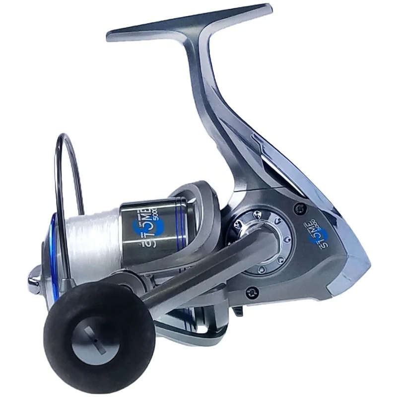 Riseway STORM 5000 Spinnrolle mit 200 m #6 Angelschnur inklusive.