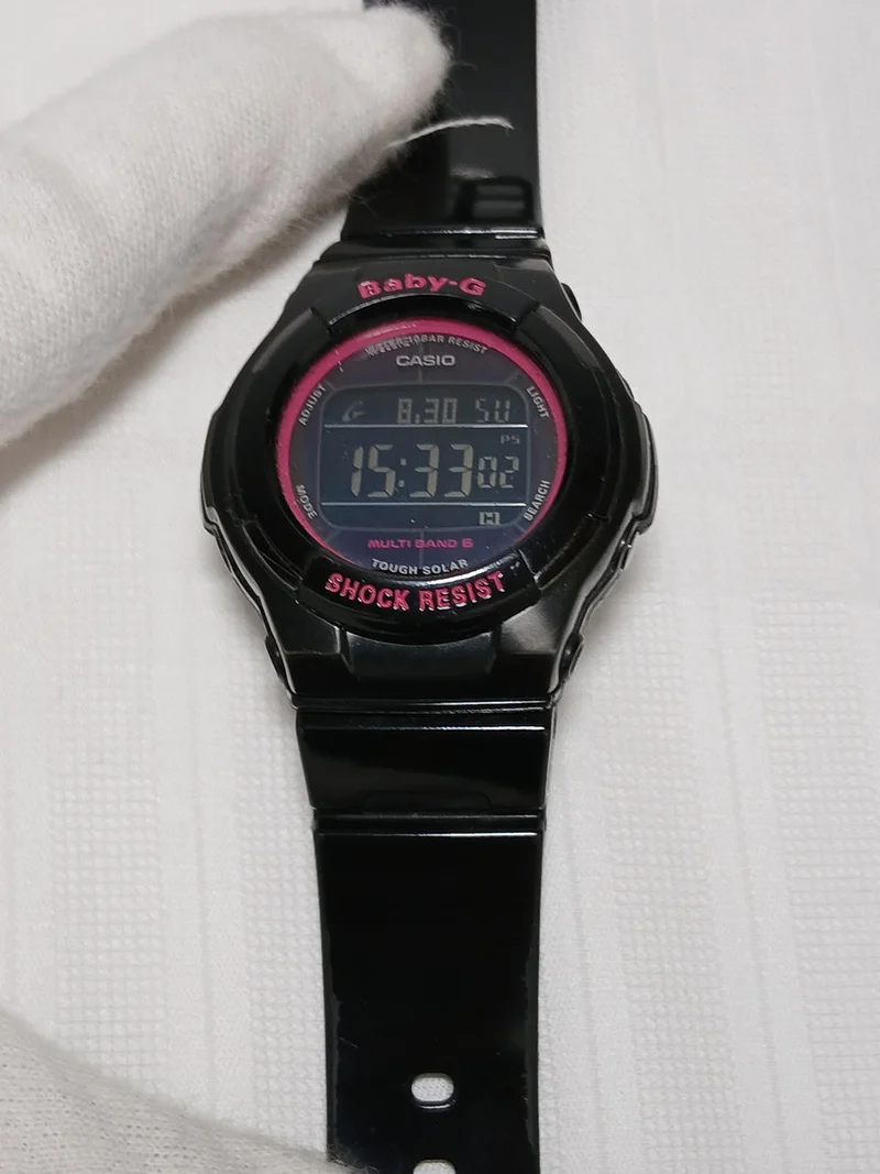 CASIO Funkgesteuertes Solar-Babyphone BABY-G BGD-1310