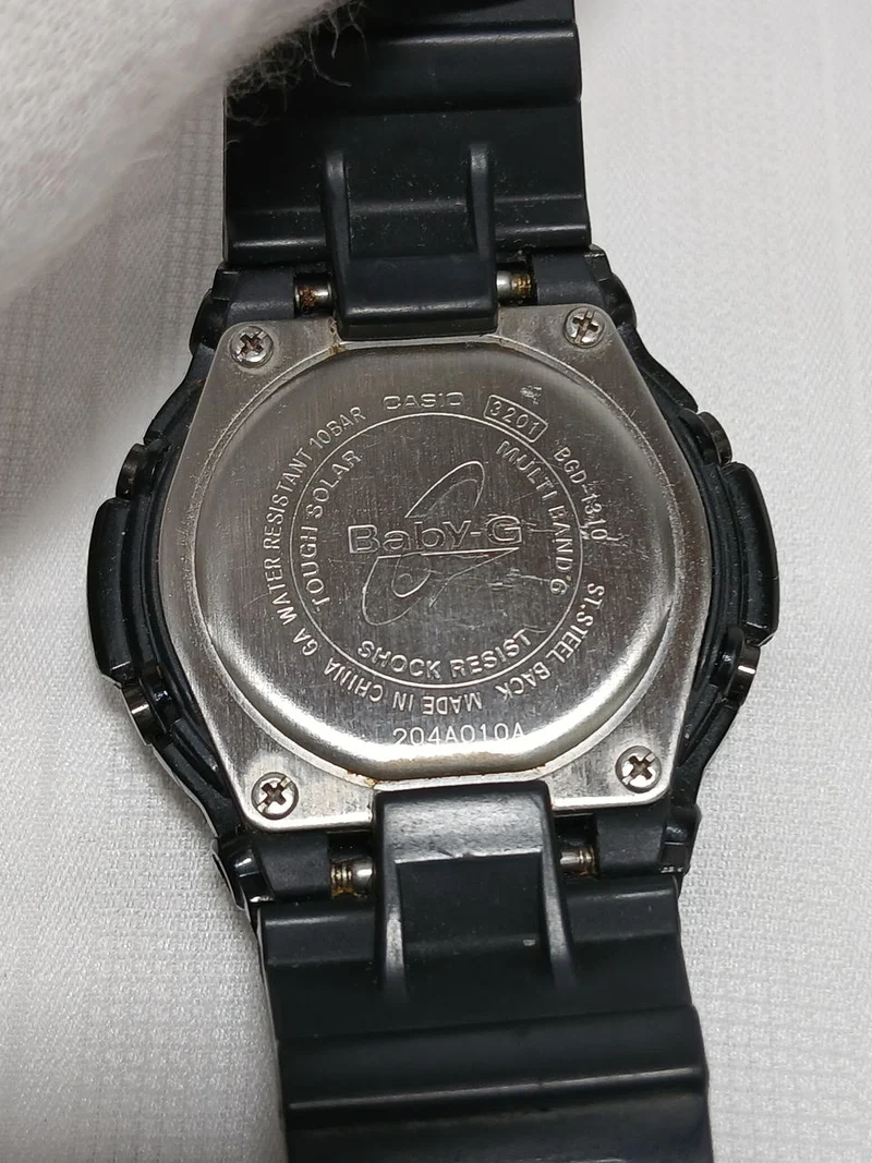 CASIO Funkgesteuertes Solar-Babyphone BABY-G BGD-1310