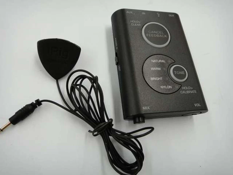 IK MULTIMEDIA Akustikgitarrenmikrofon & Vorverstärker IRIG ACOUSTIC STAGE