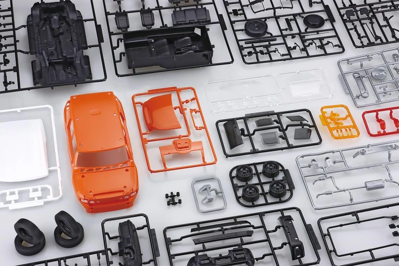 Fujimi NX-25 1/24 Modellauto NEXT Serie Nr. 25 Toyota FJ Cruiser (Zweifarbig Orange/2012)