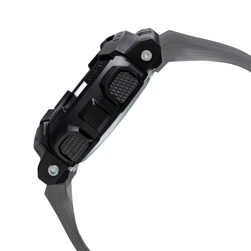 Casio G-Shock Analog-Digital-Weltzeituhr, Schwarz-Grau, Armband