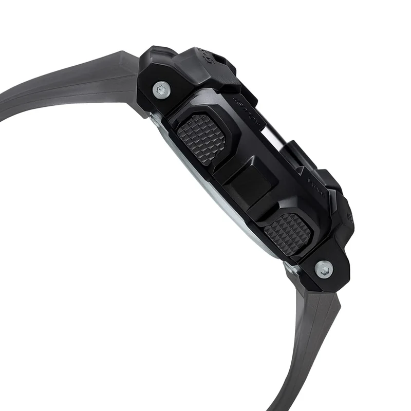 Casio G-Shock Analog-Digital-Weltzeituhr, Schwarz-Grau, Armband