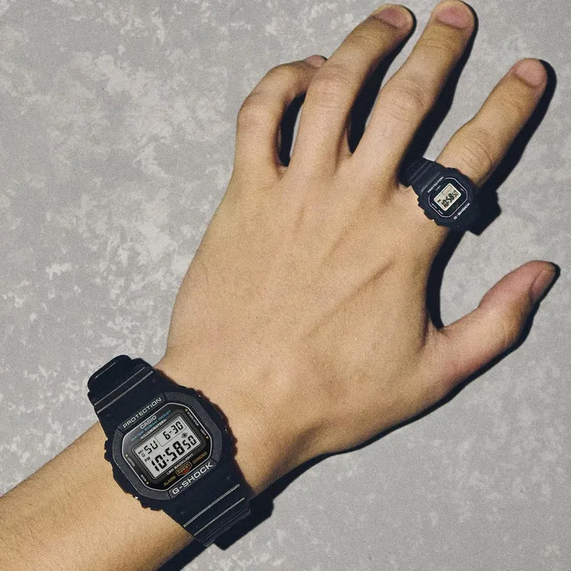 CASIO G-SHOCK nano 5600 SERIES RING WATCH DWN-5600-4 Casio Ring Watch Red [Parallel Import]