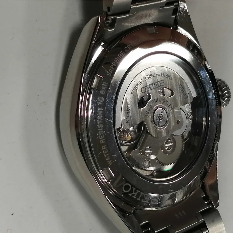 SEIKO Presage Automatik-Armbanduhr SLV 6R15-04A0 240079