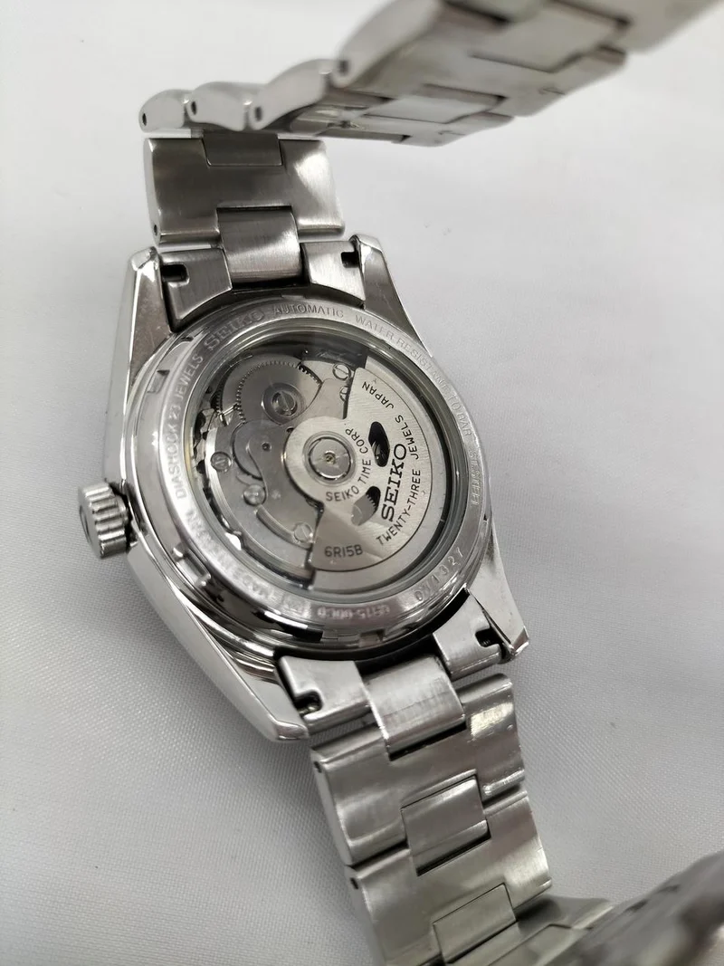 SEIKO Automatik-Armbanduhr (mit Handaufzug) 6R15-00C0