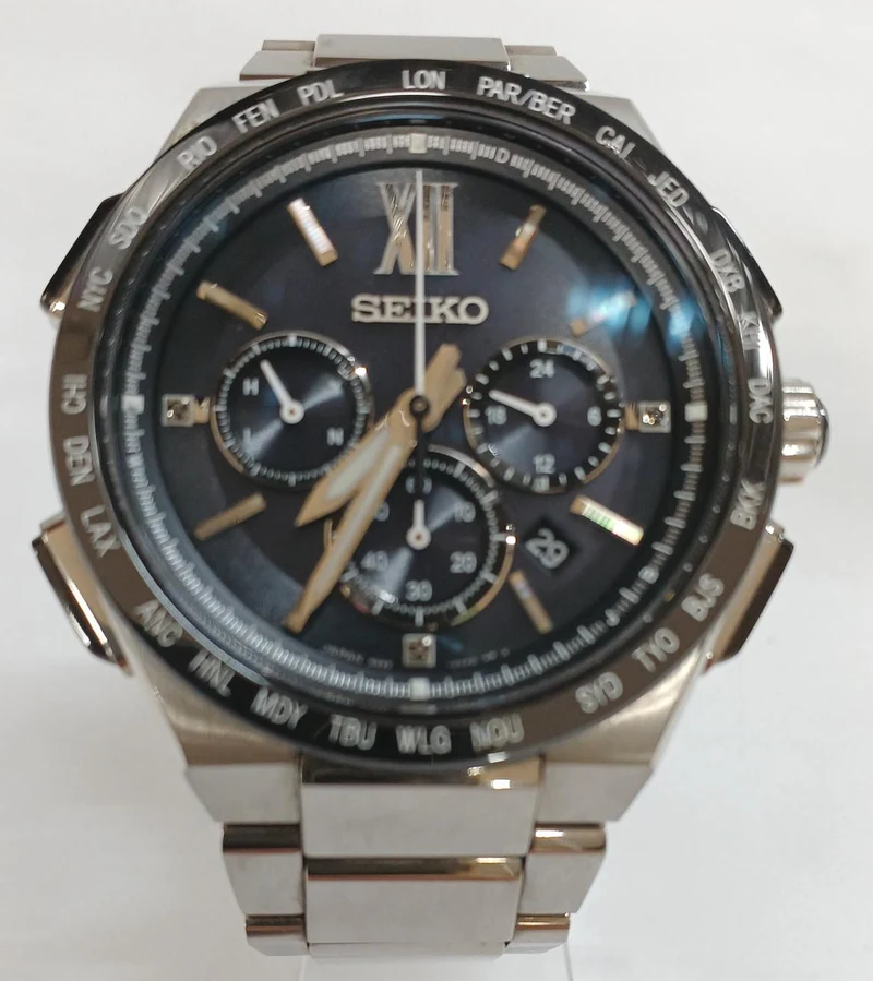 SEIKO Quarz-Analog-Armbanduhr 8B92-0AF0