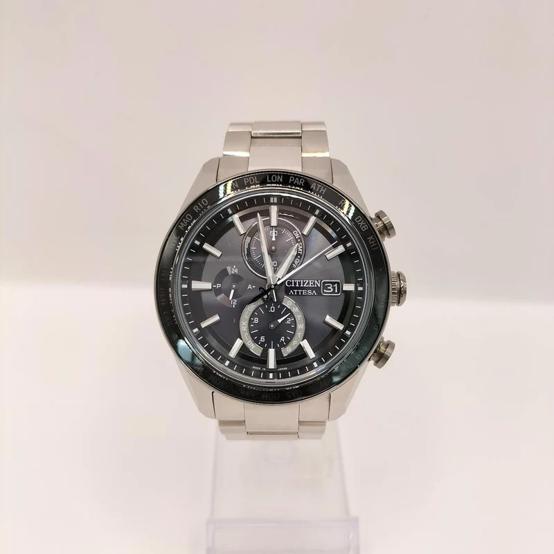 CITIZEN ATTESA Armbanduhr Solar Funkgesteuert H800-00D9D02