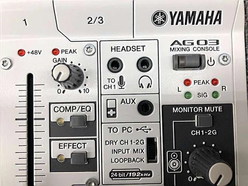 YAMAHA Analogmixer AG03