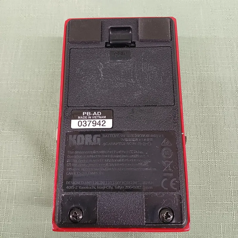 KORG Tuner PB-AD RD