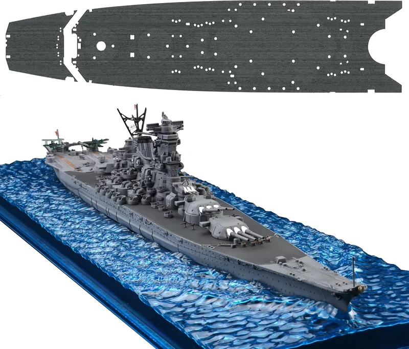 Fujimi WN-1EX-2 1/700 Wave Series Snap Fit Nr. 1 EX-2 IJN Schlachtschiff Yamato Operation Ten-Go/1945 Sonderedition