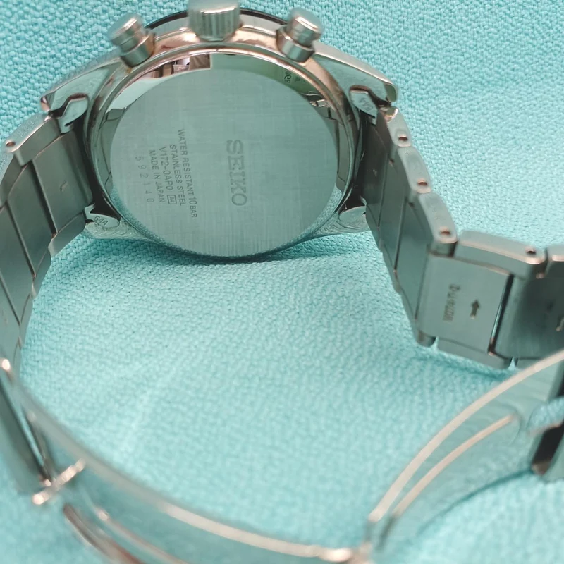 SEIKO Chronograph Armbanduhr Solar Seiko V172-0AP0