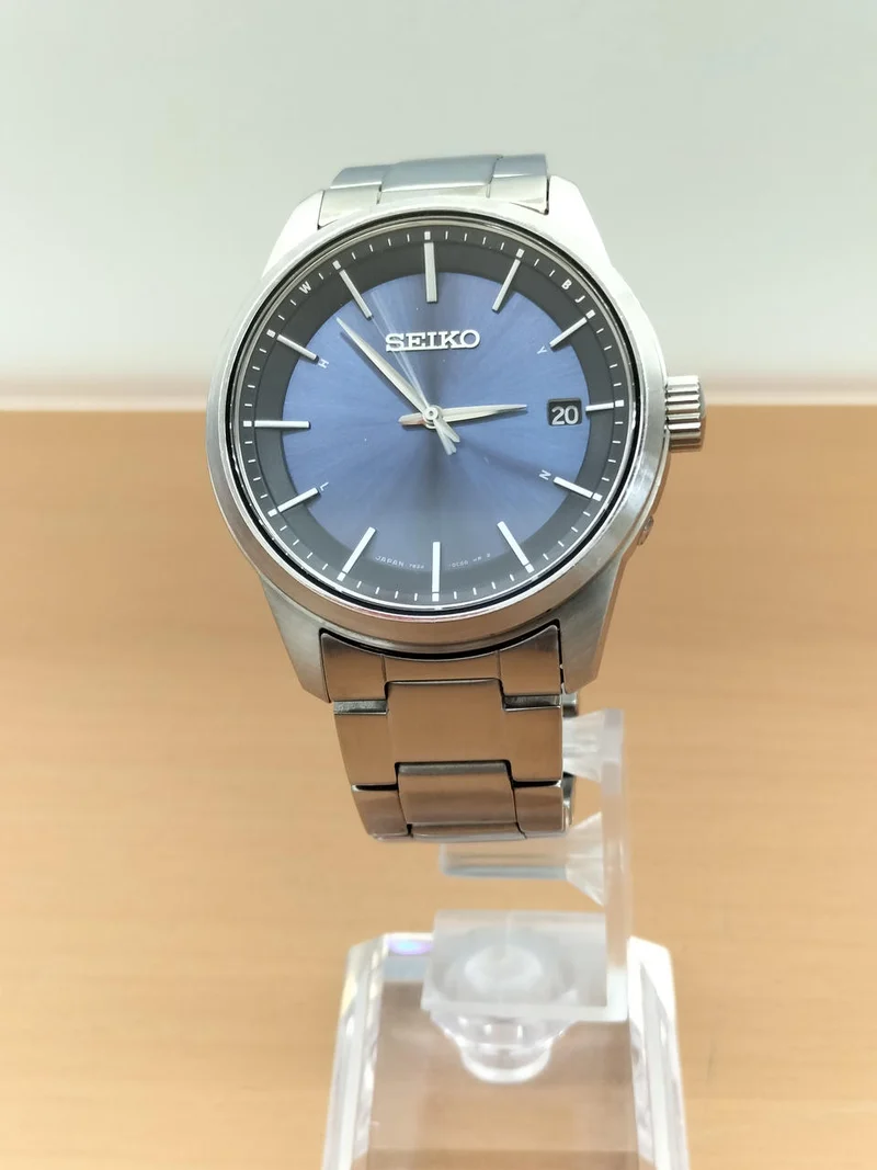 SEIKO Funkgesteuerte Solar-Armbanduhr SBTM253
