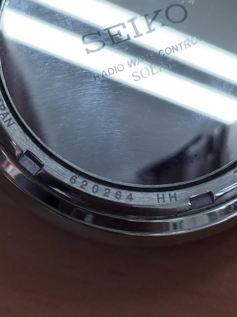 SEIKO Funkgesteuerte Solar-Armbanduhr SBTM253