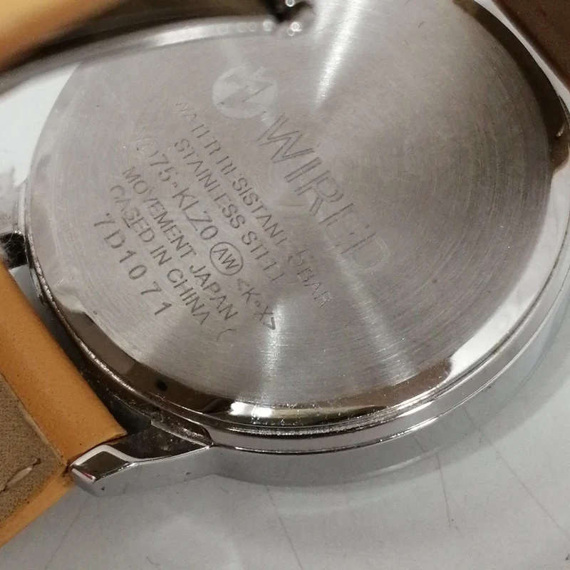 [SCHROTT] SEIKO WIRED (Chronograph) BLU*CAM/VD75-KLZ0