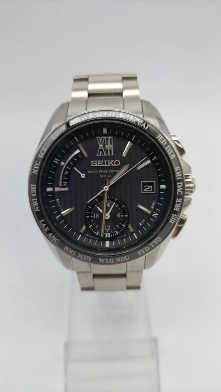 SEIKO Solar-Funkuhr SAGA145