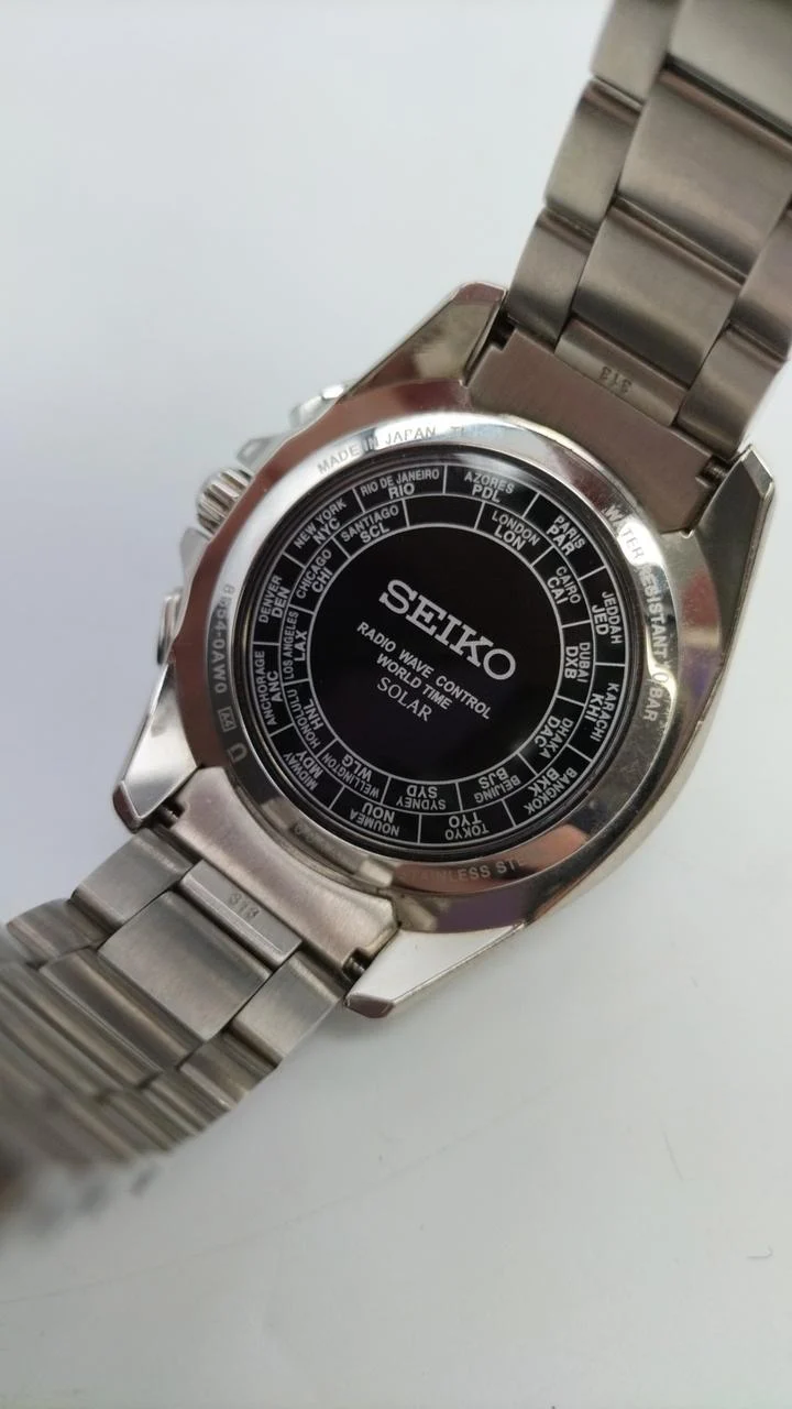 SEIKO Solar-Funkuhr SAGA145