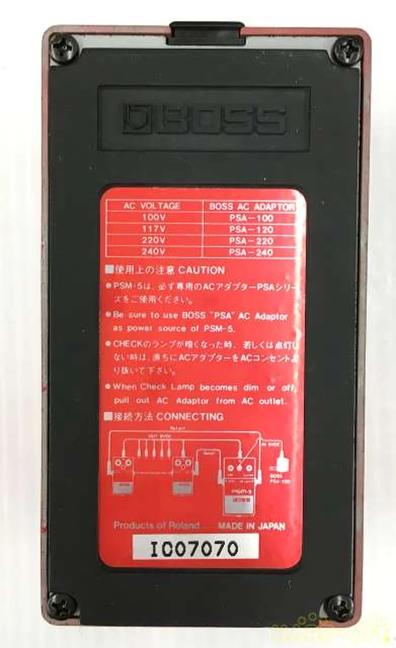 BOSS Andere Studio-Effektpedale PSM-5