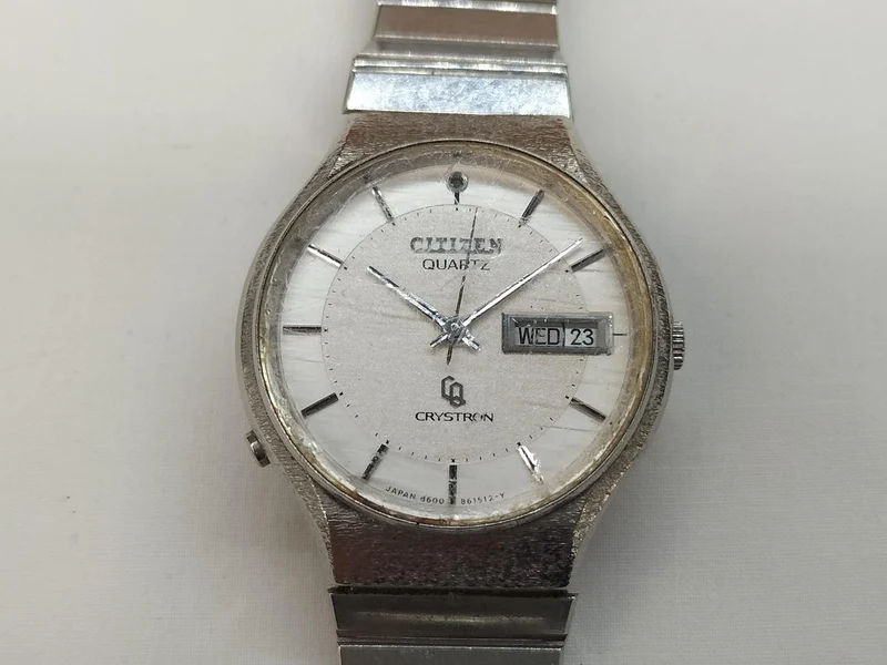 [SCHROTT] CITIZEN Uhr CRYSTRON / 4-86102Y