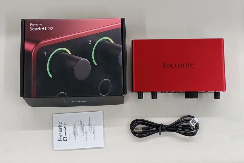 FOCUSRITE Audio-Interface: SCARLETT 2I2 GEN4