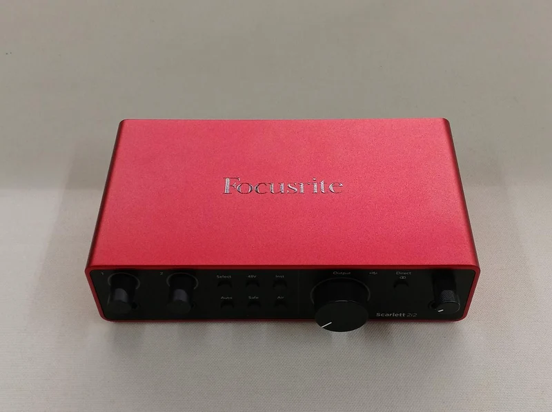 FOCUSRITE Audio-Interface: SCARLETT 2I2 GEN4