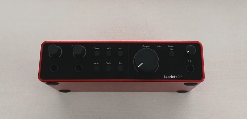 FOCUSRITE Audio-Interface: SCARLETT 2I2 GEN4