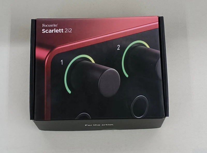FOCUSRITE Audio-Interface: SCARLETT 2I2 GEN4