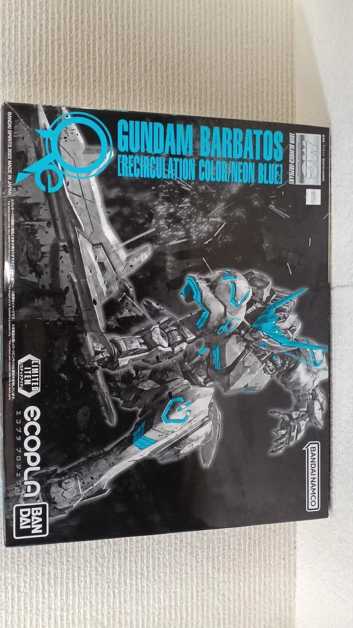 BANDAI MG Gundam Barbatos Neonblau 1/100 Gundam Base Limited