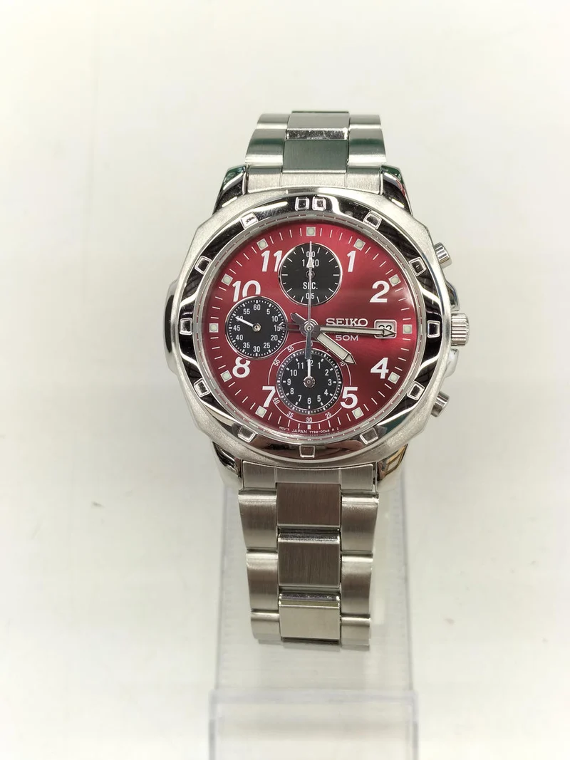 SEIKO Quarz-Armbanduhr 7T92-0CA
