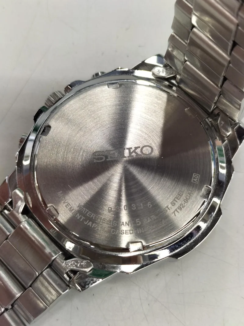 SEIKO Quarz-Armbanduhr 7T92-0CA