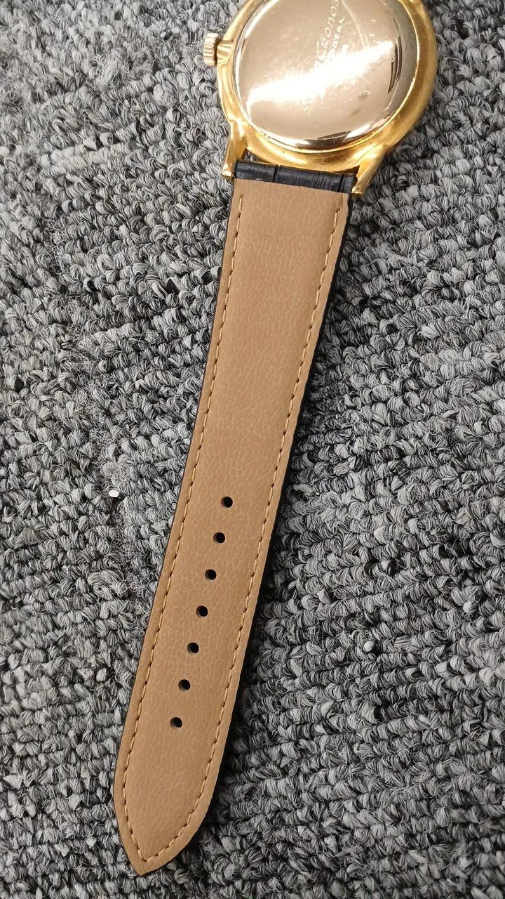 SEIKO CRONOS SELF DATER Handaufzugs-Armbanduhr J15010E