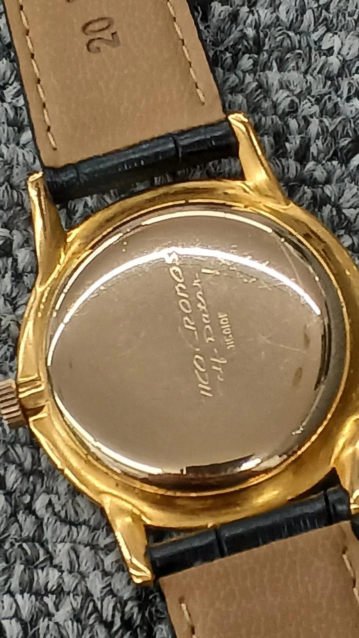 SEIKO CRONOS SELF DATER Handaufzugs-Armbanduhr J15010E
