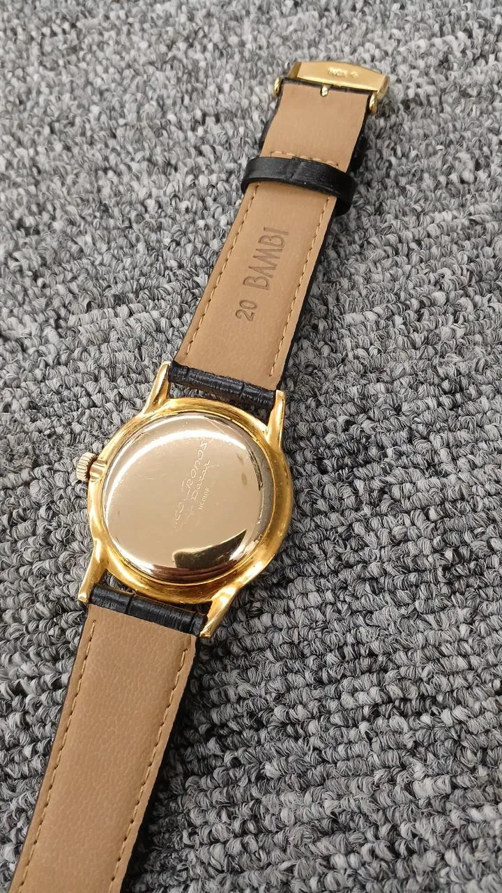 SEIKO CRONOS SELF DATER Handaufzugs-Armbanduhr J15010E