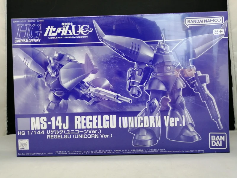 BANDAI HGUC Rigelg Unicorn Ver. MS-14J
