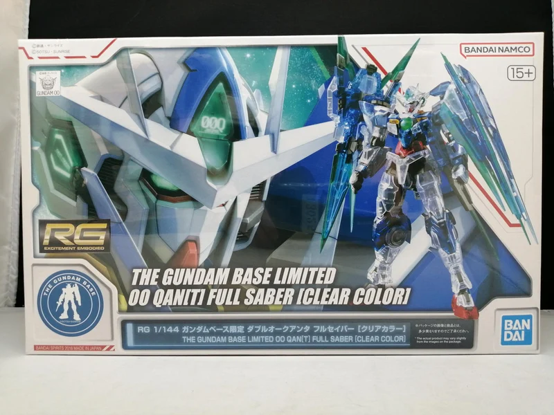 BANDAI RG Double Orc Quanta Full Saber Clear Color GNT-0000/FS