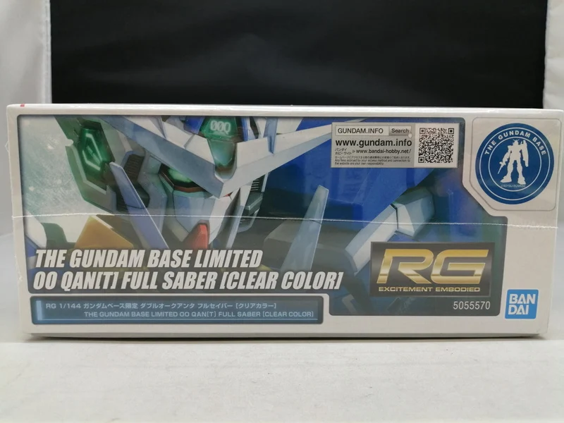 BANDAI RG Double Orc Quanta Full Saber Clear Color GNT-0000/FS