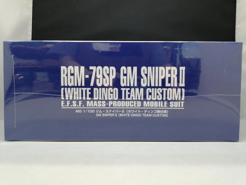 BANDAI MG GM Sniper II (White Dingo Team Specification RGM-79SP)