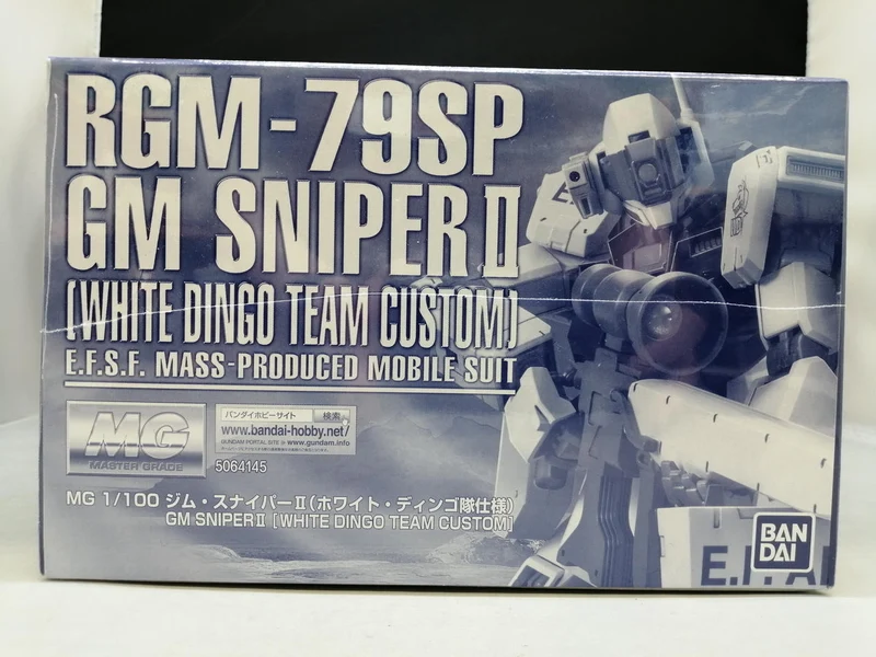 BANDAI MG GM Sniper II (White Dingo Team Specification RGM-79SP)