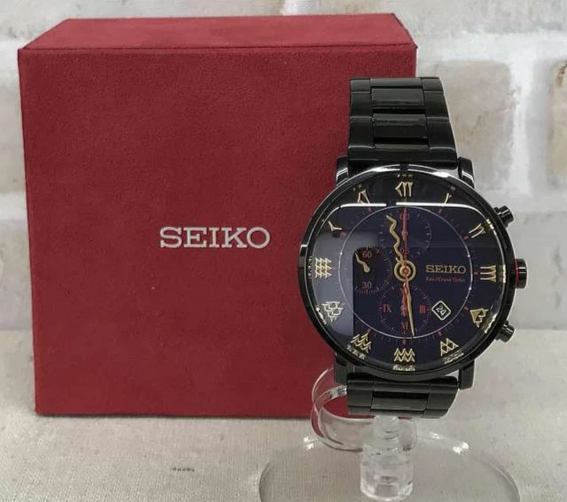 SEIKO×FGO Quarz-Armbanduhr 7T-92-HBR0